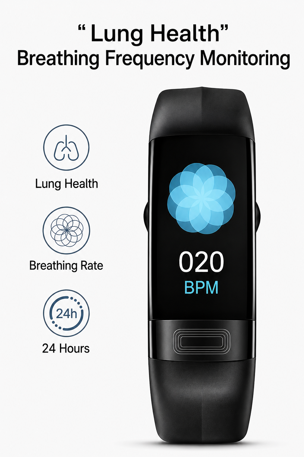 Montre connectée avec suivi de santé, ECG, tension artérielle et suivi du sommeil