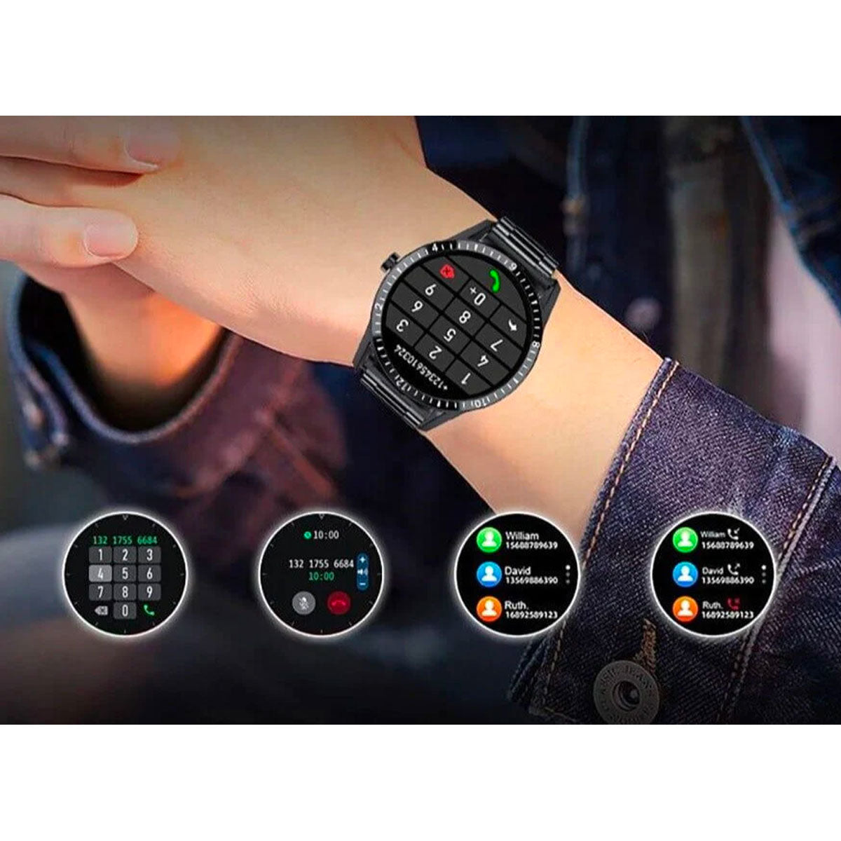 Montre connectée de luxe pour homme
