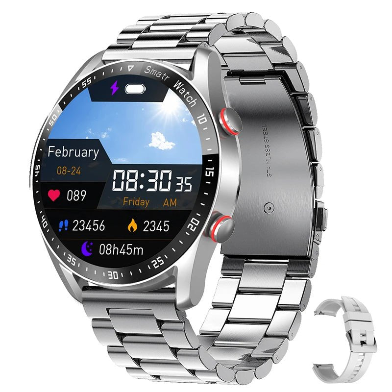 Montre connectée élégante avec suivi d'activité