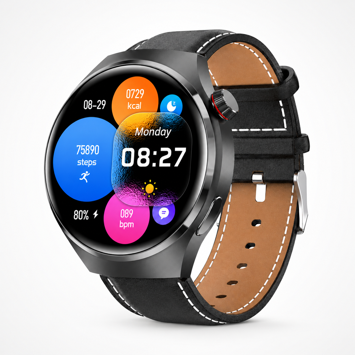 Montre connectée santé avec suivi de la tension artérielle