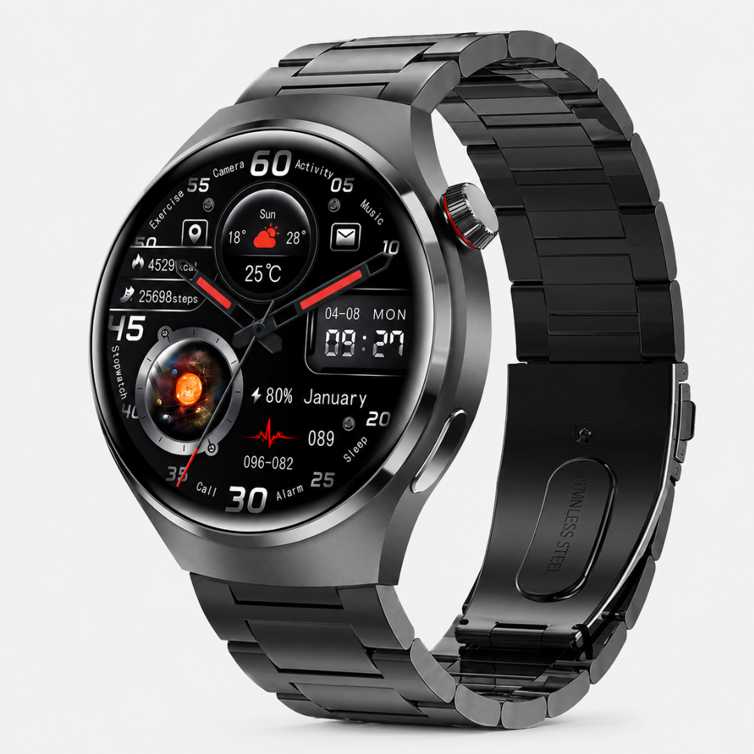 Montre connectée santé avec suivi de la tension artérielle