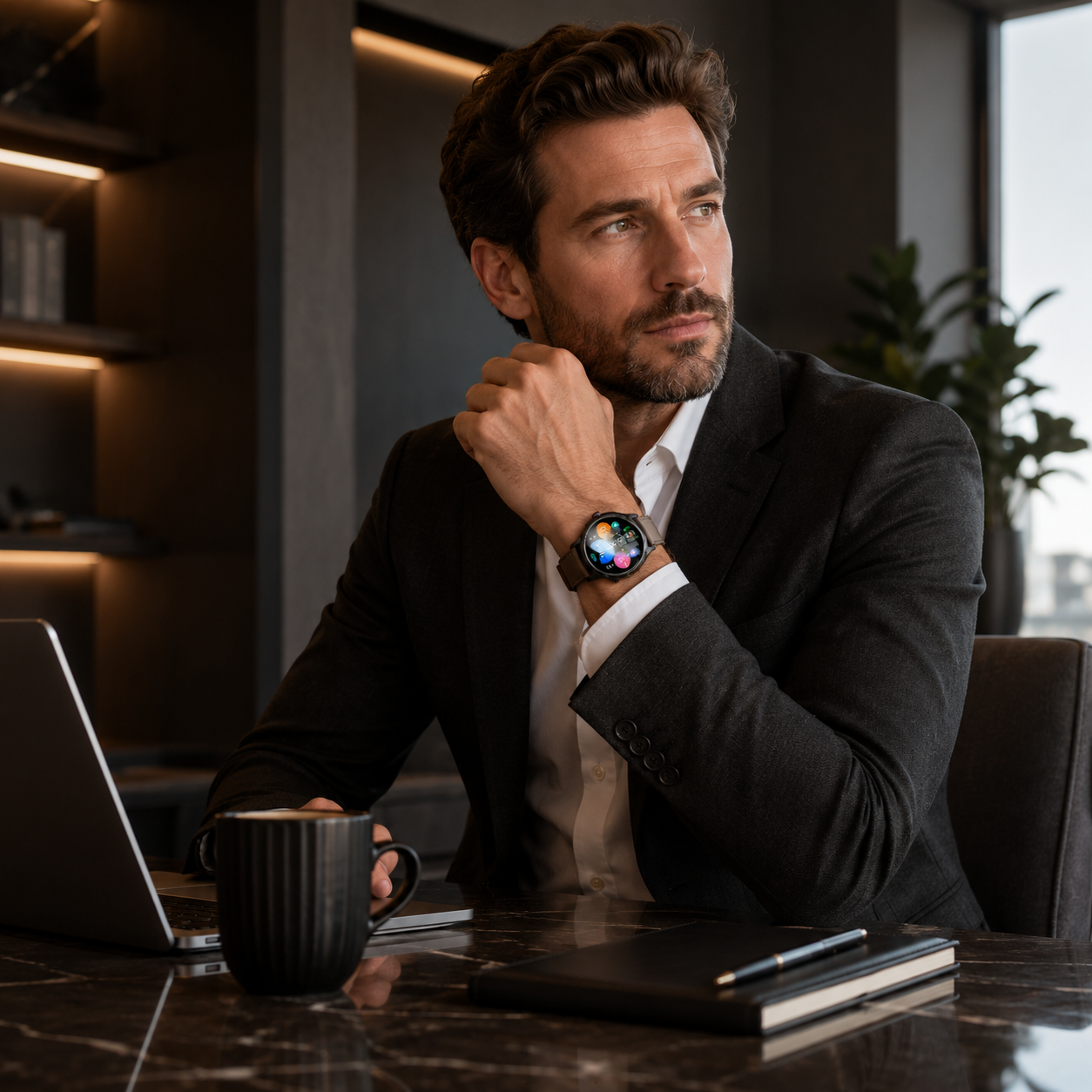 Montre connectée santé avec suivi de la tension artérielle