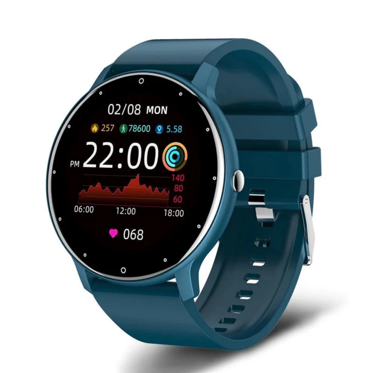 Montre connectée santé – mesure de la pression artérielle, de la fréquence cardiaque et du SpO₂, moniteur de sommeil, montre fitness