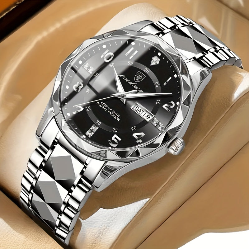 Montre de sport multifonctionnelle étanche en titane pour homme