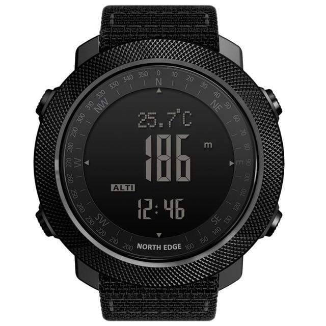 Montre digitale d'extérieur avec altimètre et boussole