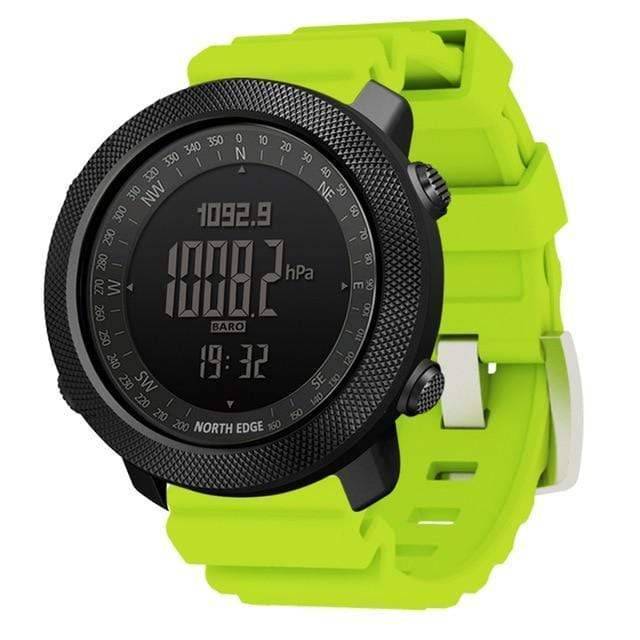 Montre digitale d'extérieur avec altimètre et boussole
