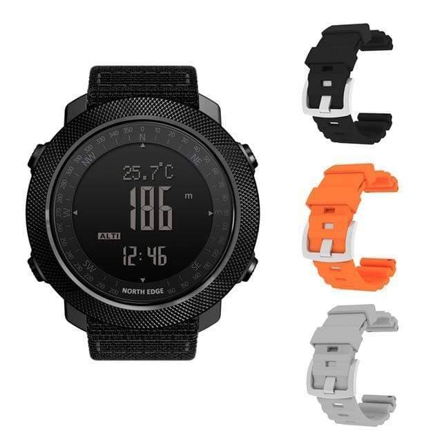 Montre digitale d'extérieur avec altimètre et boussole