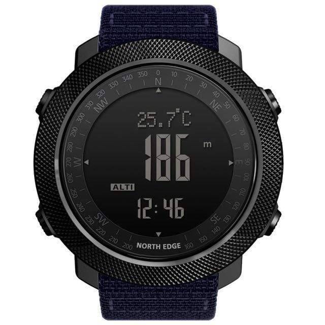 Montre digitale d'extérieur avec altimètre et boussole
