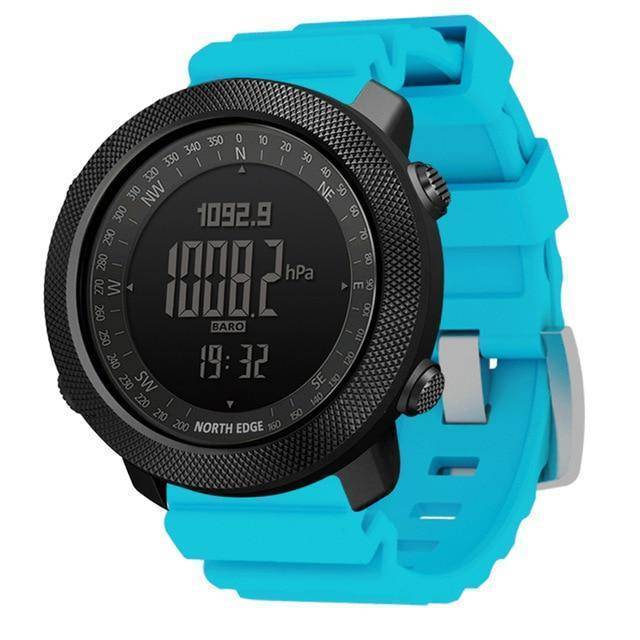 Montre digitale d'extérieur avec altimètre et boussole