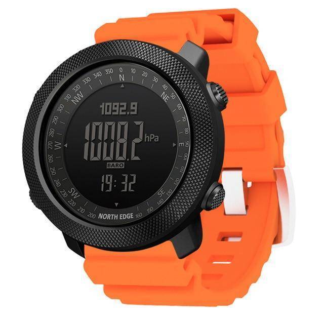 Montre digitale d'extérieur avec altimètre et boussole