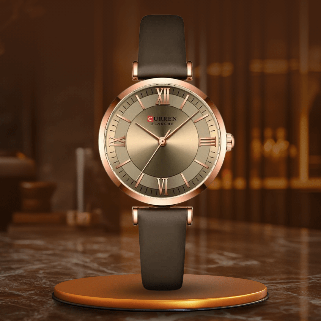 Montre élégante étanche avec bracelet