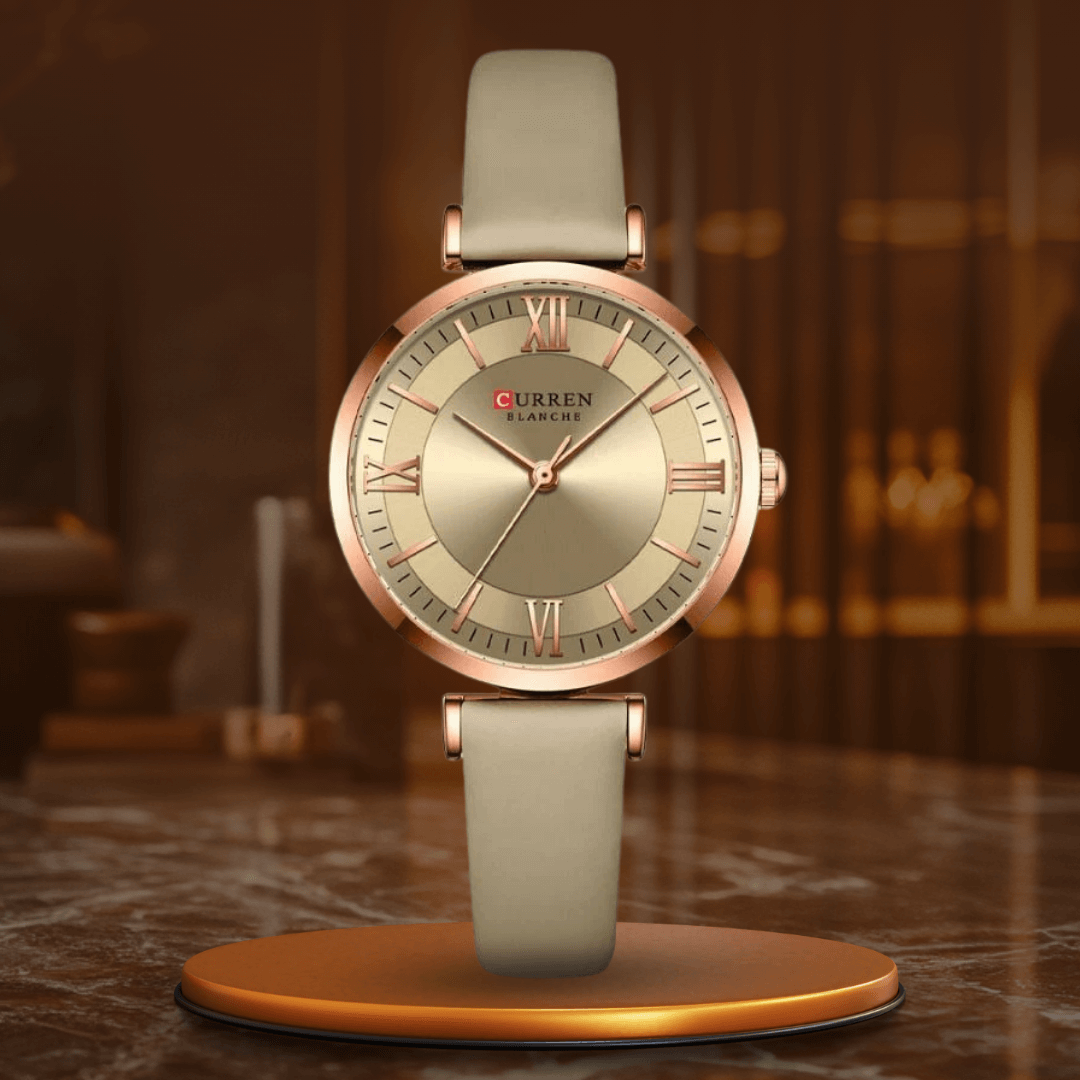 Montre élégante étanche avec bracelet