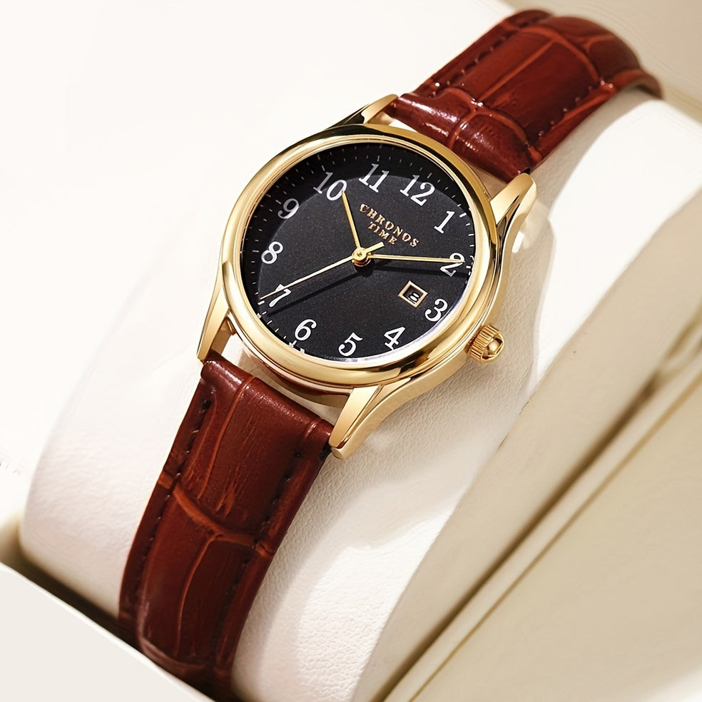 Montre femme carrée avec bracelet synthétique