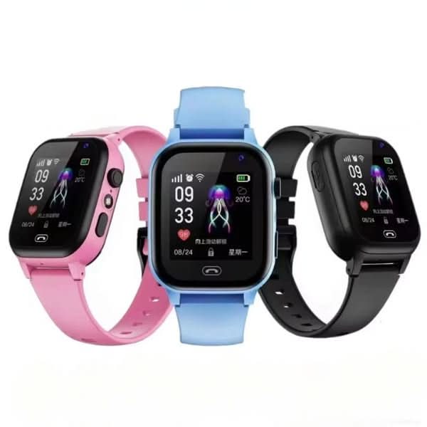 Montre intelligente enfant avec GPS, suivi en temps réel et appels vidéo