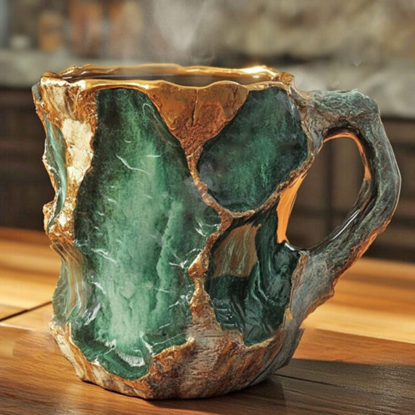 Mug en cristal 180ml – Design quartz élégant