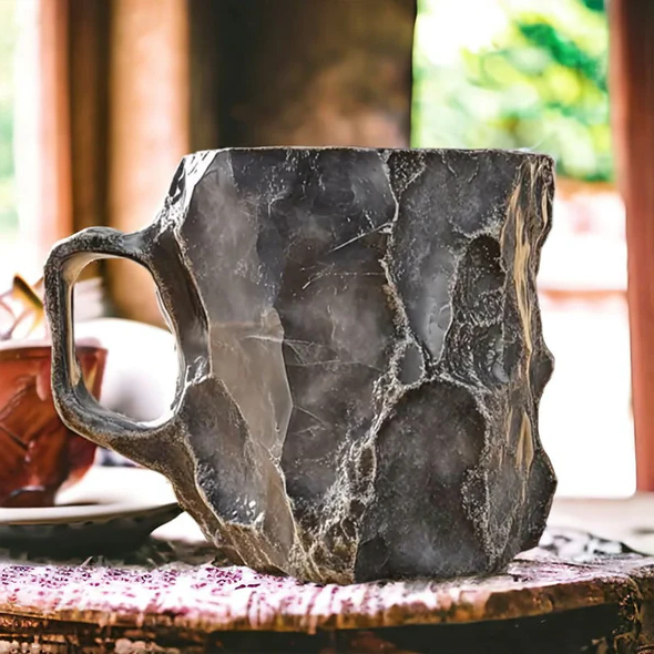 Mug en cristal 180ml – Design quartz élégant