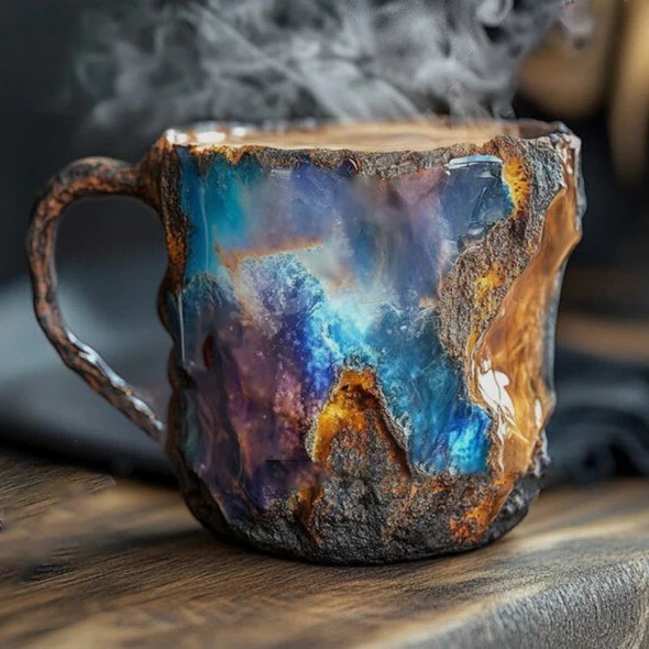 Mug en cristal 180ml – Design quartz élégant