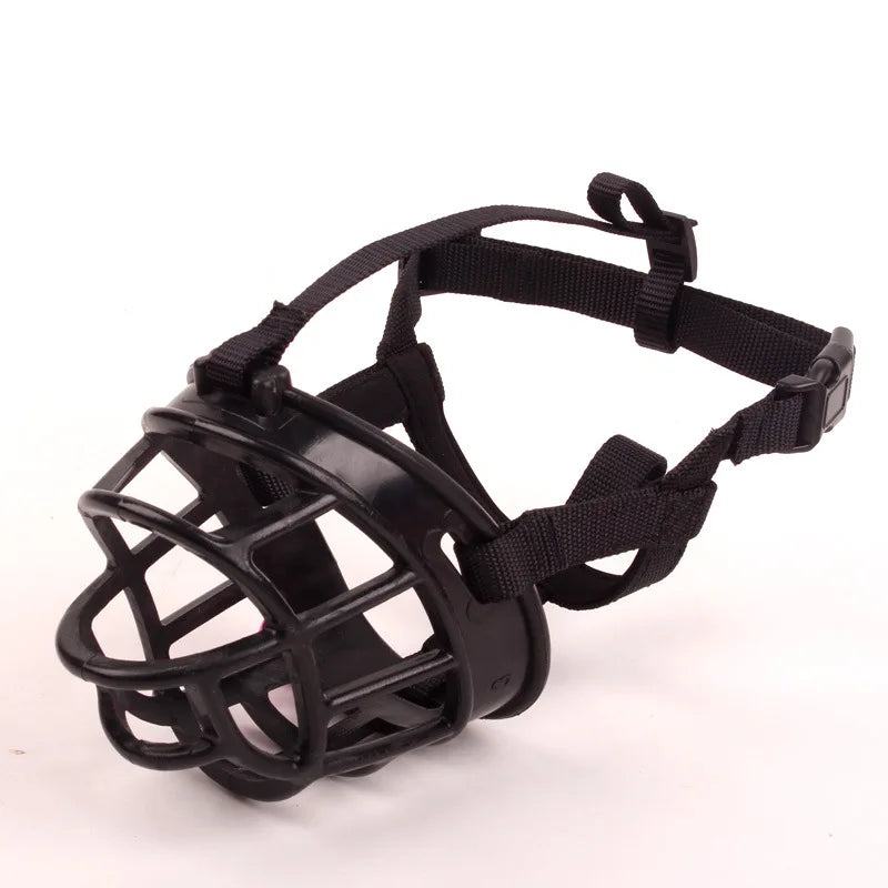 Muselière pour chien en silicone réglable