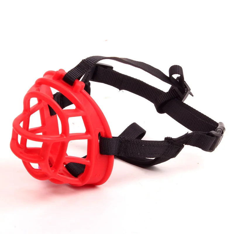 Muselière pour chien en silicone réglable
