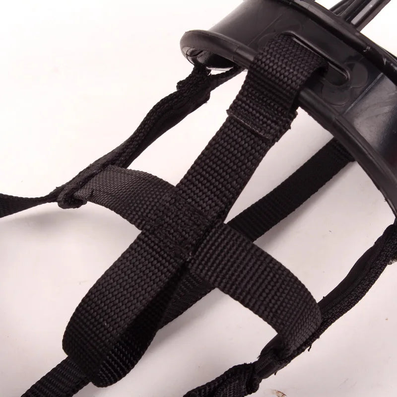 Muselière pour chien en silicone réglable