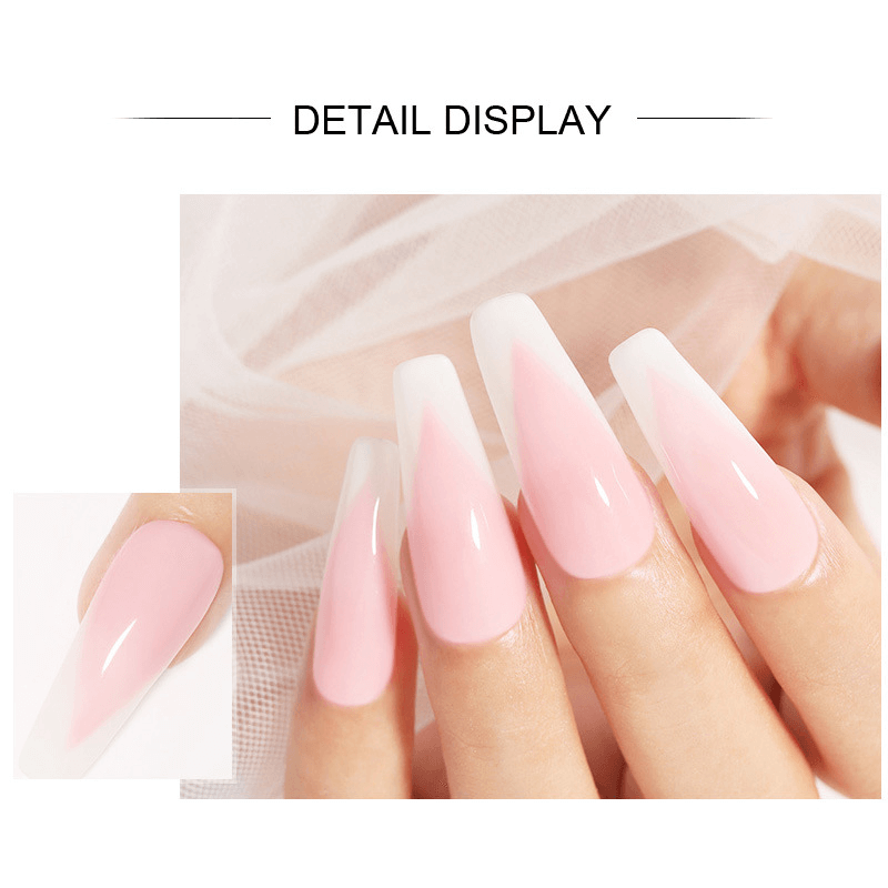 Nail Extension Kit with UV Lamp Set