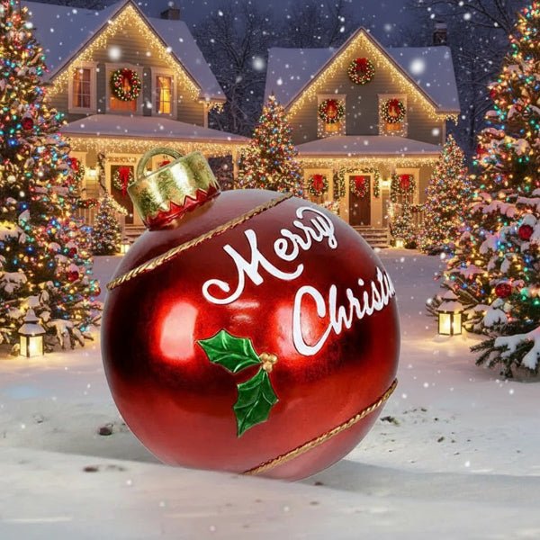 NORTHORB – Large, Weatherproof Christmas Baubles for Indoor & Outdoor Use