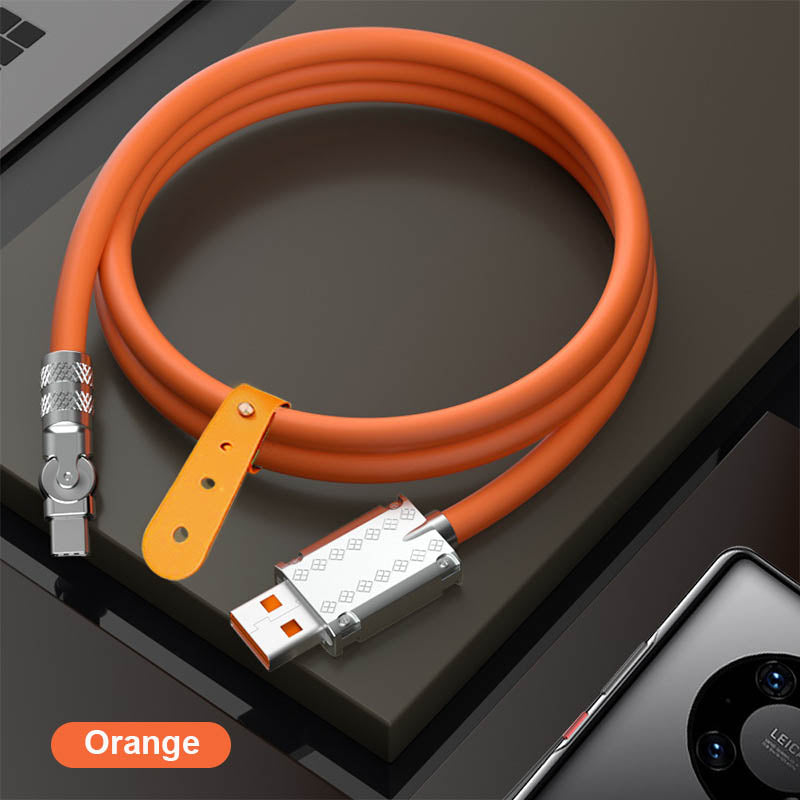 Olvoria | 180° Anti-Break Fast Charging Data Cable (120W)