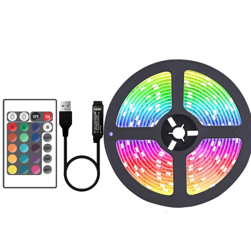 Olvoria | 1M-20M RGB LED Strip 5V LED