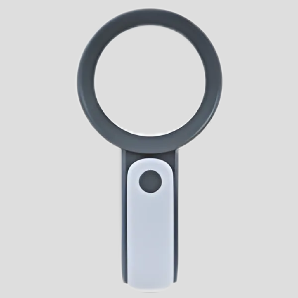 Olvoria | 20x Magnifying Glass with Handle for Close-up Viewing