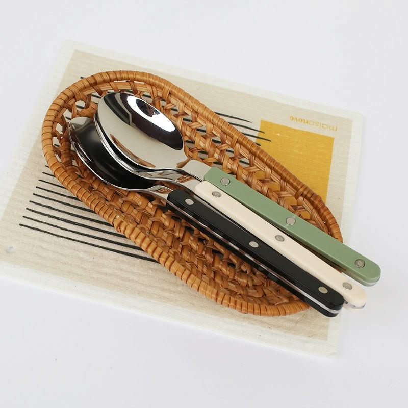 Olvoria | 24-piece stainless steel cutlery set with engraving