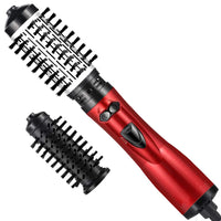 Ropiro | Sèche-cheveux et coiffeur rotatif 3-en-1 avec température réglable pour des boucles et des ondulations sans effort
