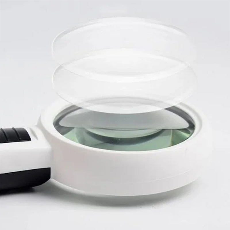 Olvoria | 30x Optical Magnifying Glass with LED Light