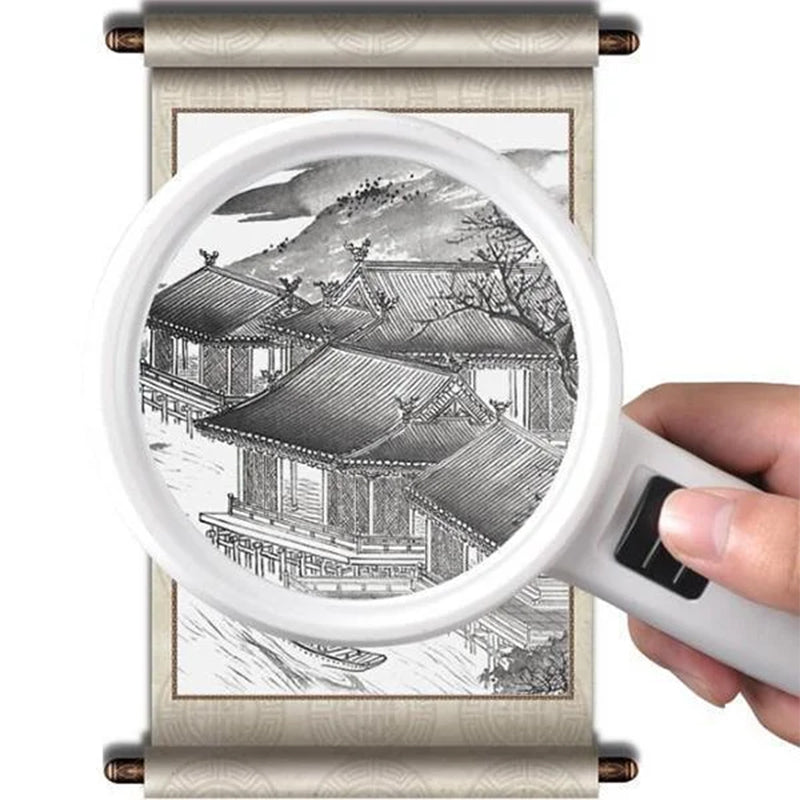 Olvoria | 30x Optical Magnifying Glass with LED Light