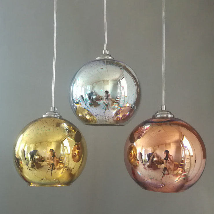 Olvoria | 3D Firework Glass Pendant Light | Creative Colored Glass Design