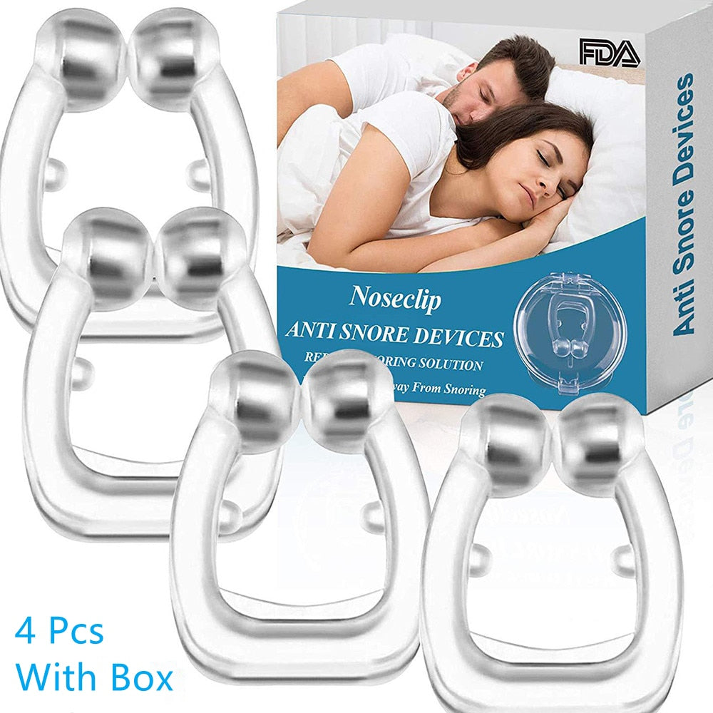 Olvoria | 4PCS Magnetic Anti-Snore Device