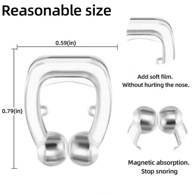 Olvoria | 4PCS Magnetic Anti-Snore Device