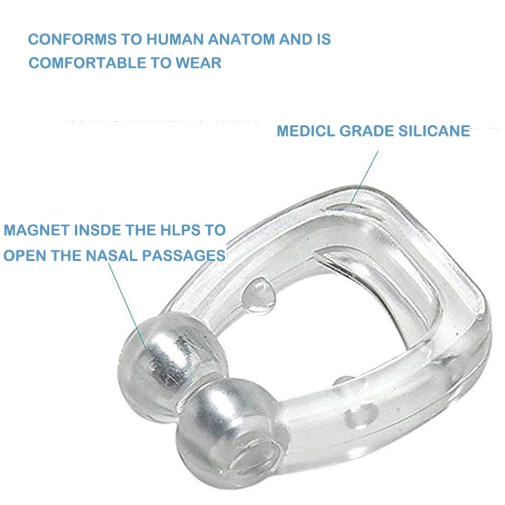 Olvoria | 4PCS Magnetic Anti-Snore Device