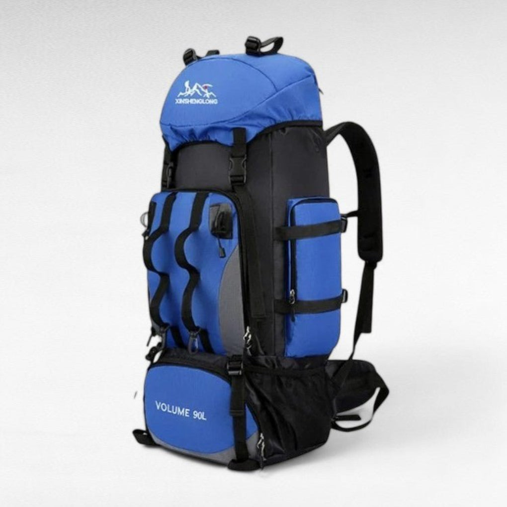 Olvoria | 90L Hiking Backpack with Ergonomic Padded Straps