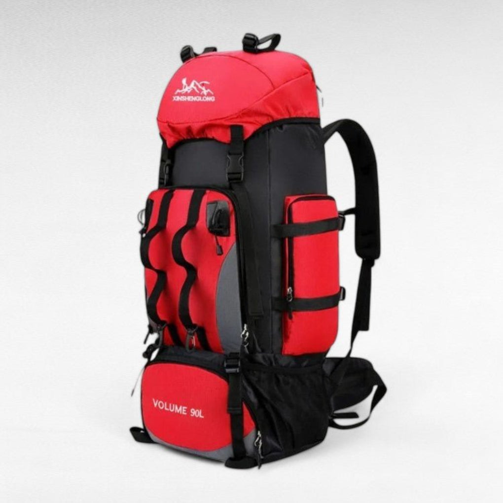 Olvoria | 90L Hiking Backpack with Ergonomic Padded Straps