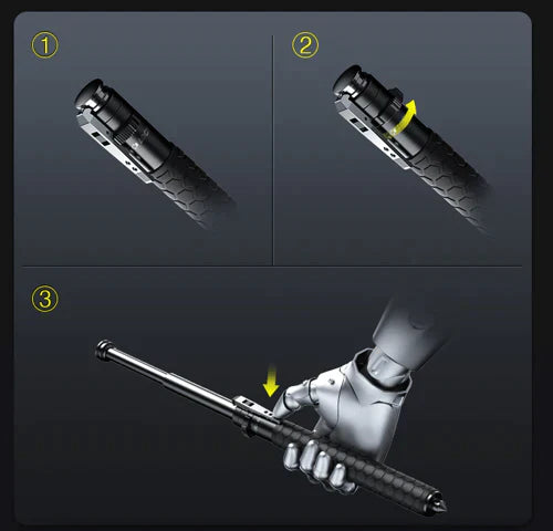 Olvoria | Adjustable Folding Walking Cane
