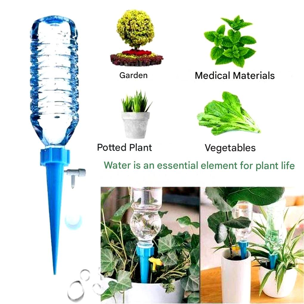 Olvoria | Adjustable Plant Watering Spikes for Gardens & Potted Plants