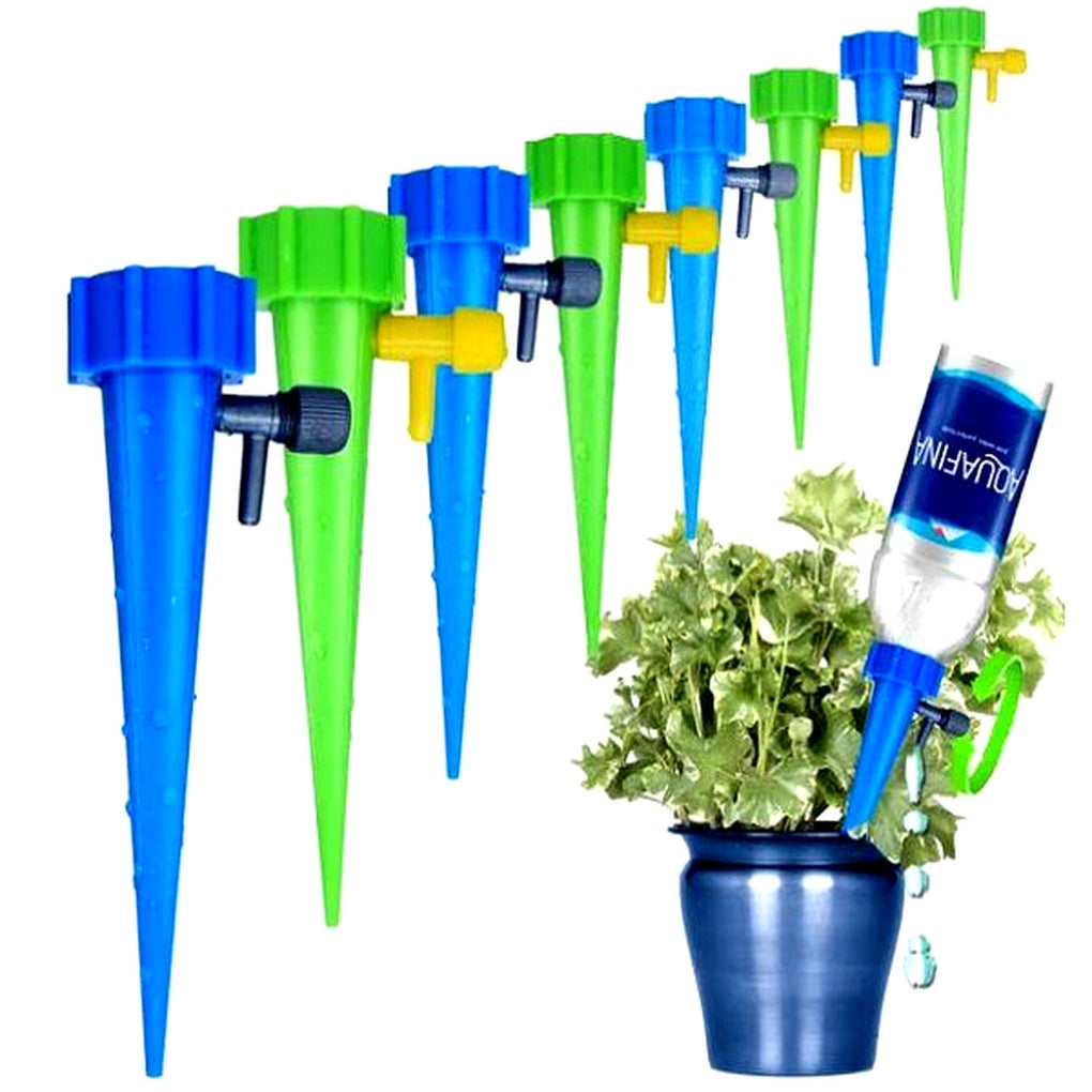 Olvoria | Adjustable Plant Watering Spikes for Gardens & Potted Plants