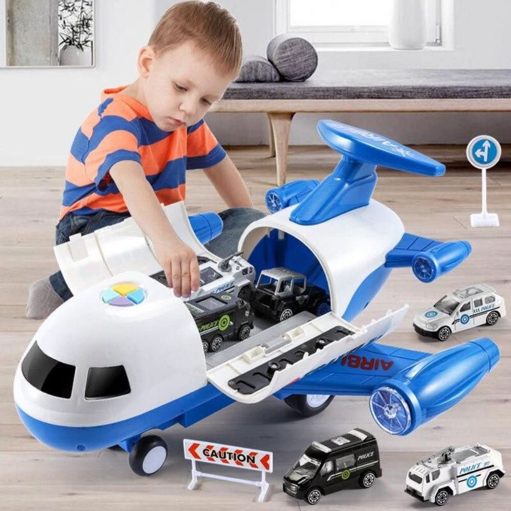 Olvoria | Airplane & Vehicle Set for Creative Kids