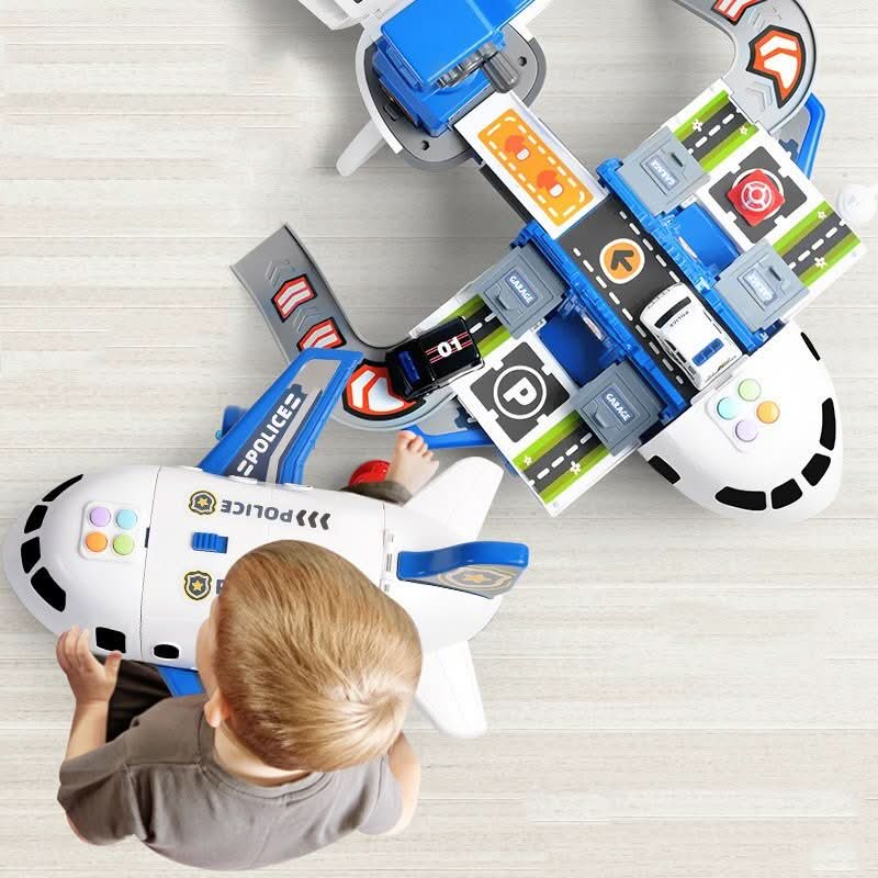 Olvoria | Airplane & Vehicle Set for Creative Kids