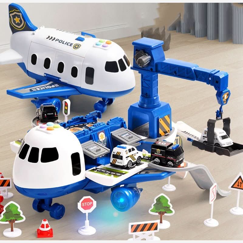 Olvoria | Airplane & Vehicle Set for Creative Kids