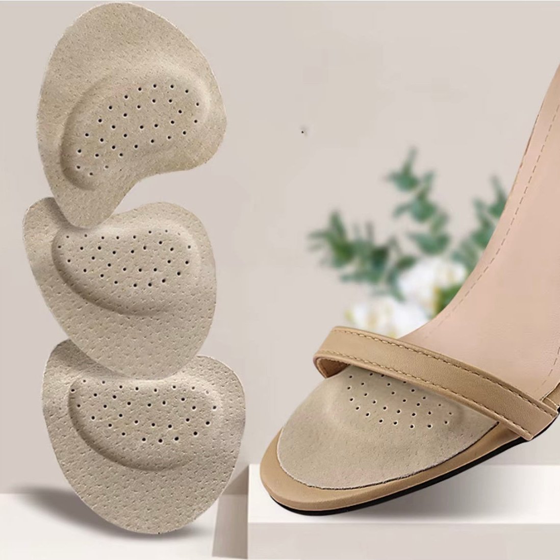 Olvoria | Anti-slip foot pads for sandals – Pain relief for women