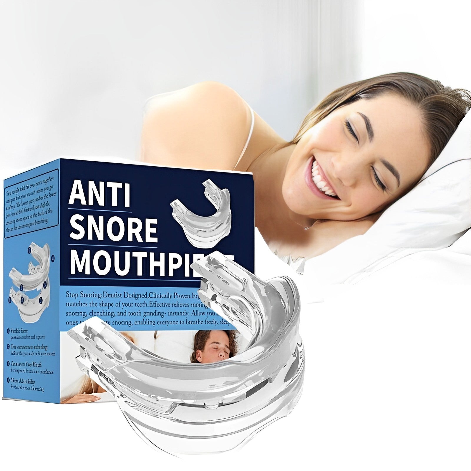 Olvoria | Anti-Snoring Sleep Apnea Mouthpiece Protection