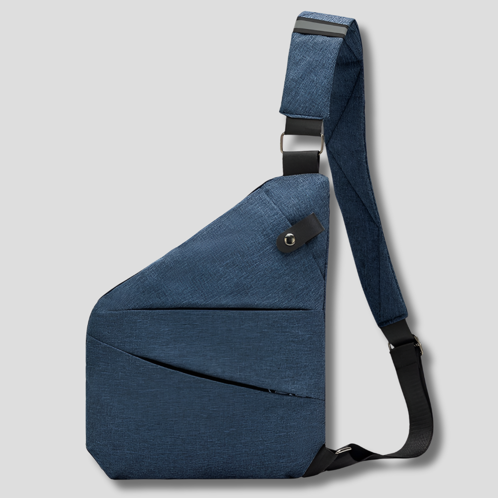Olvoria | Anti-Theft Sling Bag with Hidden Zippers
