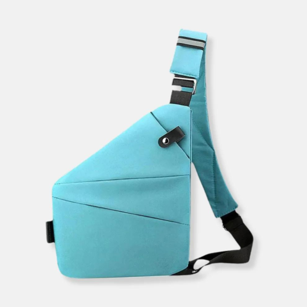 Olvoria | Anti-Theft Sling Bag with Hidden Zippers