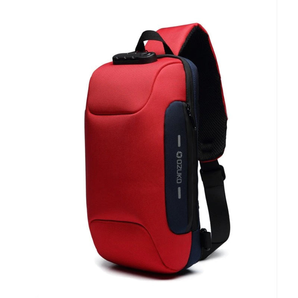 Olvoria | Anti-Theft USB Sling Bag